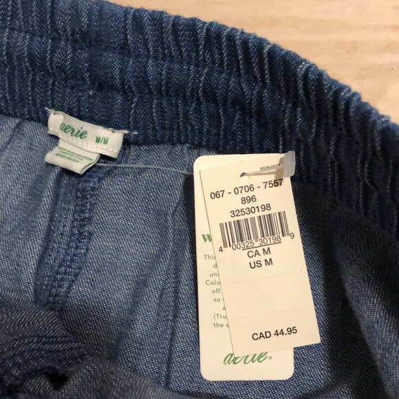 NEW WITH TAGS — American Eagle soft denim shorts with pockets. - Picture 3 of 4